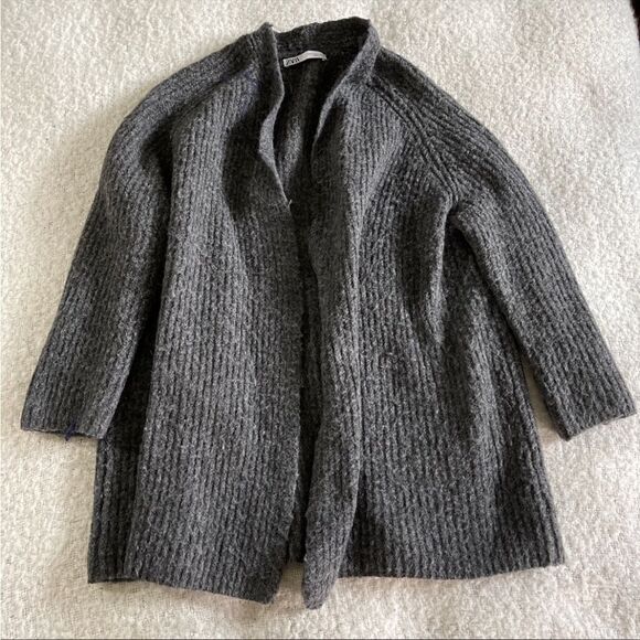 Zara grey cardigan small - Picture 1 of 7